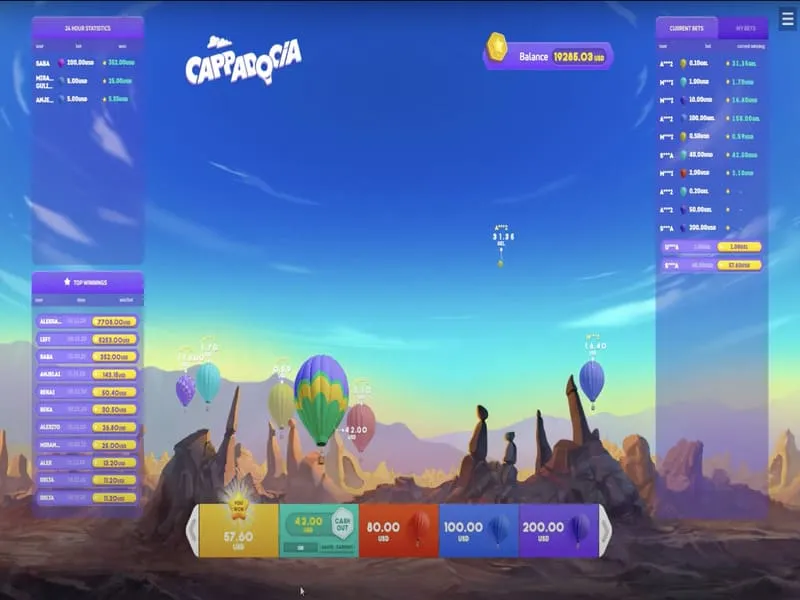 Capadocia Características del juego