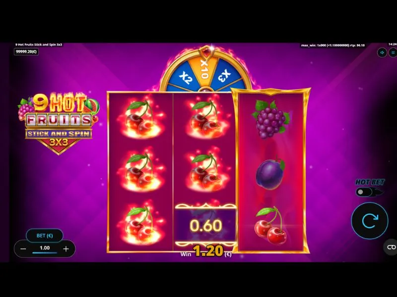 Jogar 9 Hot Fruits de graça