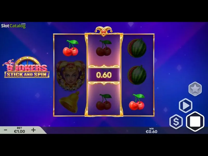 El argumento y la atmósfera del juego 9 Jokers Stick and Spin