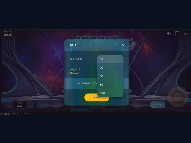 Astronaut slot game plot