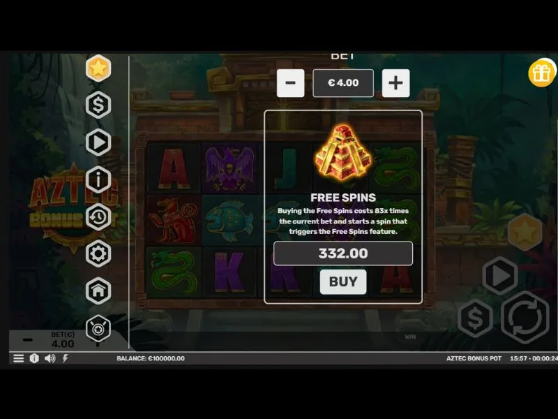 Играть на деньги в краш игру Aztec Bonus Pot