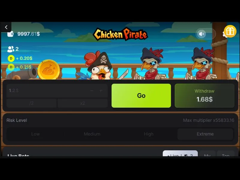 Download Chicken Pirate Game
