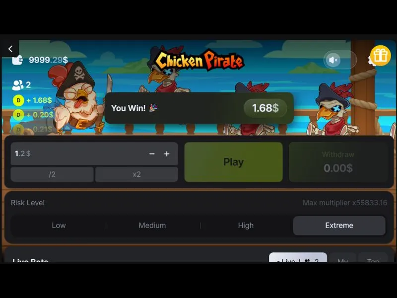 Where to play Chicken Pirate