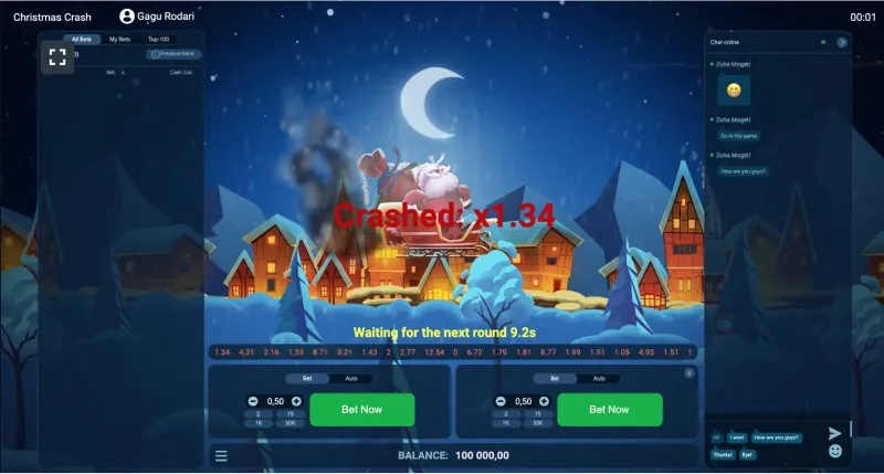 Lote do jogo Christmas Crash