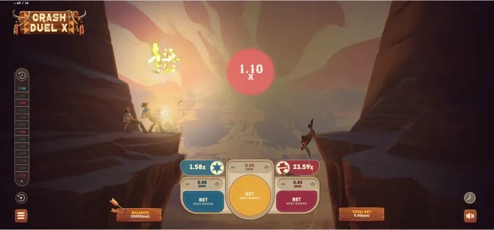 Características del juego Crash Duel X