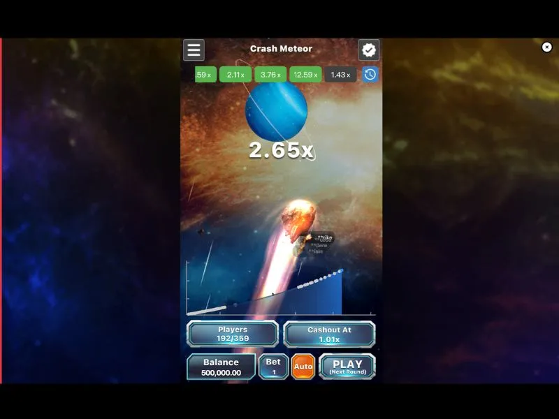 Trama y atmósfera del juego Crash Meteor Gemini