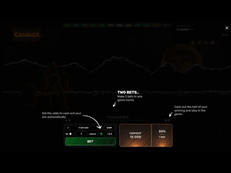 Crasher's plot and atmosphere