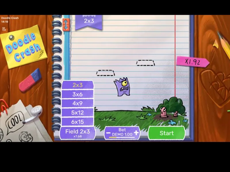 Estratégias e tácticas do Doodle Crash