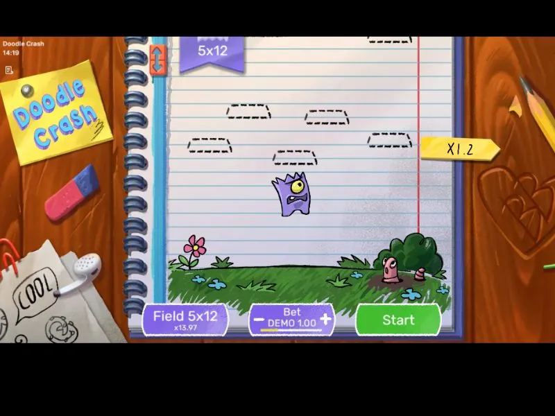 Onde jogar Doodle Crash