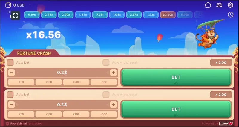 Estratégias no jogo Fortune Crash