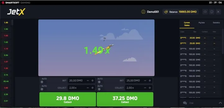 Играть в JetX бесплатно и на реальные деньги