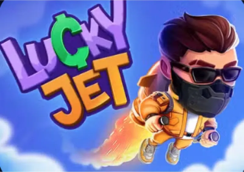 Jouez pour de l'argent au jeu de crash Lucky Jet sur le casino en ligne 1win.