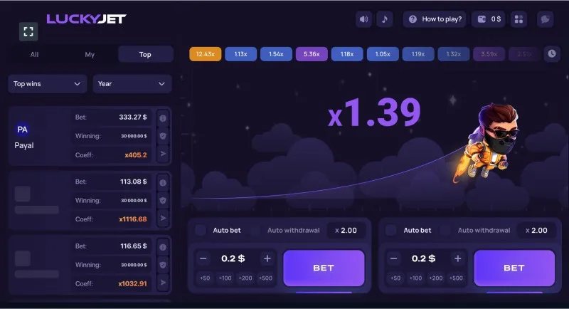 Télécharger le jeu Lucky Jet