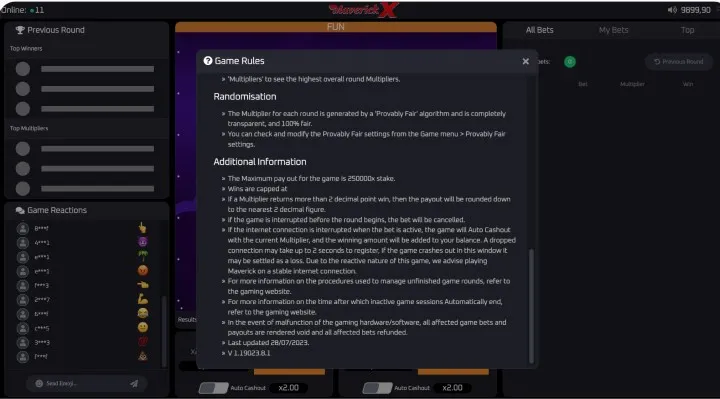 Estratégias e tácticas para jogar Maverick