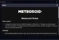 I wasn't really into the Meteoroid game