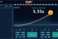 Practicing in the demo version of Pilot Coin