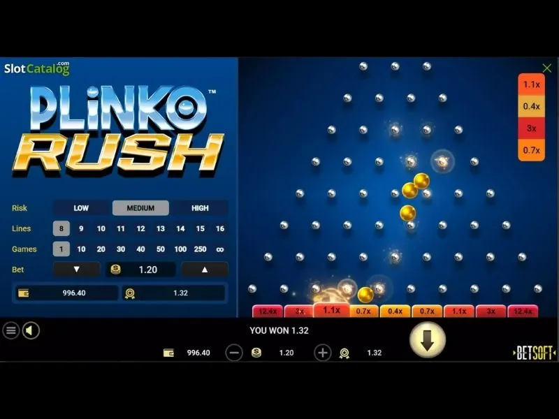 Ventajas y desventajas de Plinko Rush