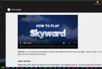 Het online spel Skyward winnen