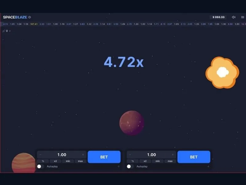 Space Blaze kostenlos spielen