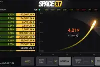 Часто везет в краш слоте Space XY