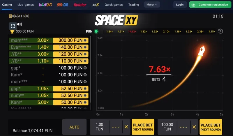 Descarga el juego Space XY en iPhone
