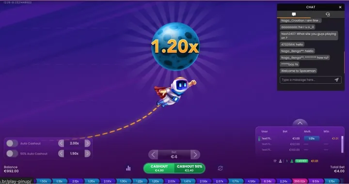 Juega gratis y por dinero a Spaceman