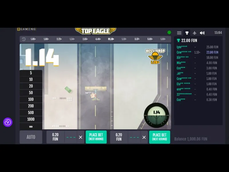 Dónde jugar a Top Eagle