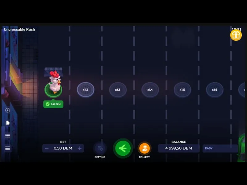 Плюсы и минусы Uncrossable Rush Casino
