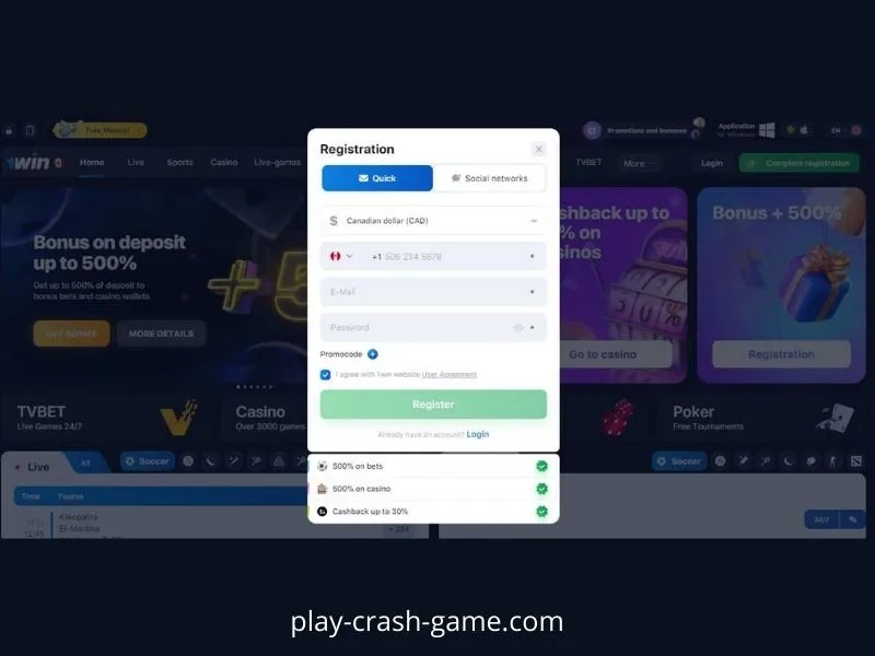 Juega a Juegos de Choque en 1Win