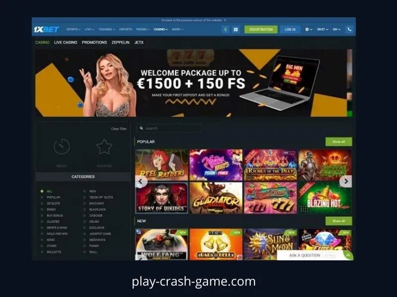 Informationen über 1Xbet casino