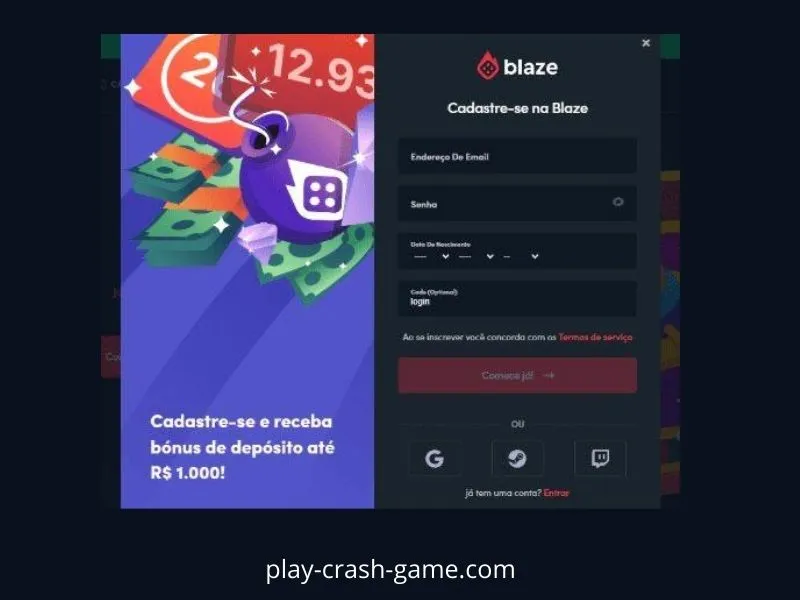Играть в краш игры в Blaze