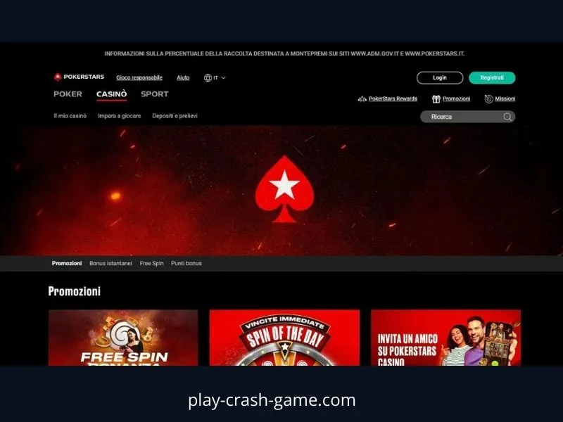 Informações sobre o Pokerstars Casino