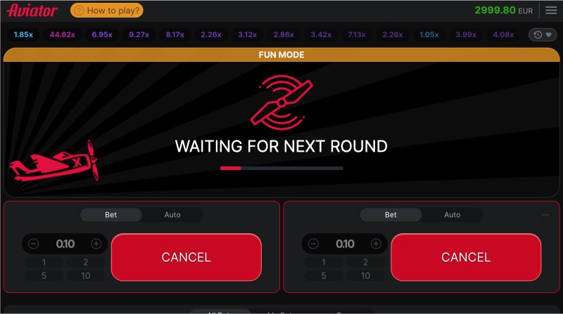 Play Aviator for free