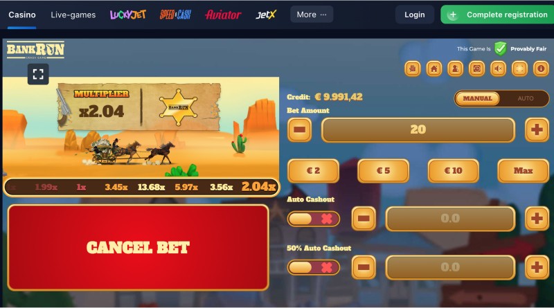 Bank Run slot