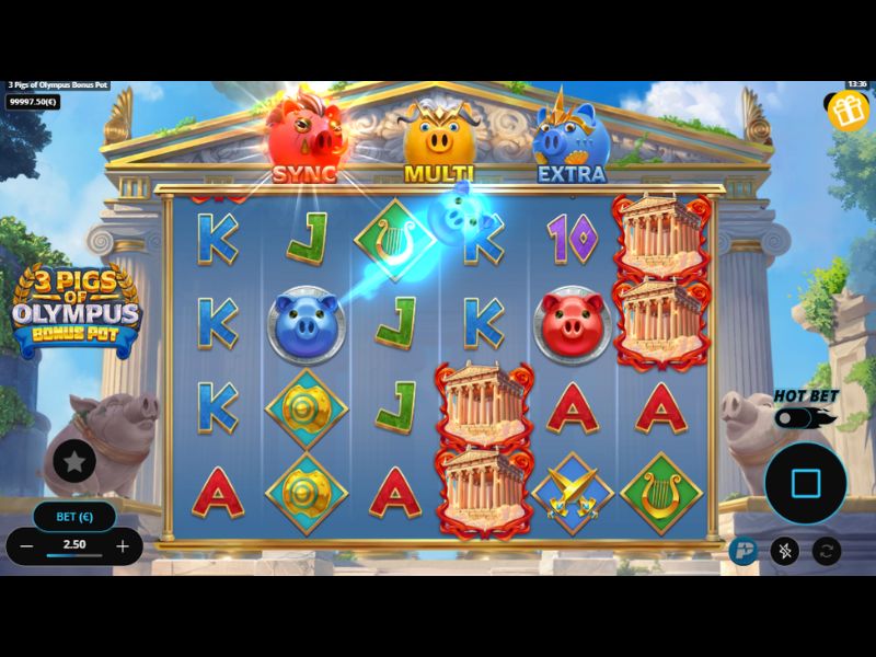 Juega gratis a 3 Cerdos del Olimpo