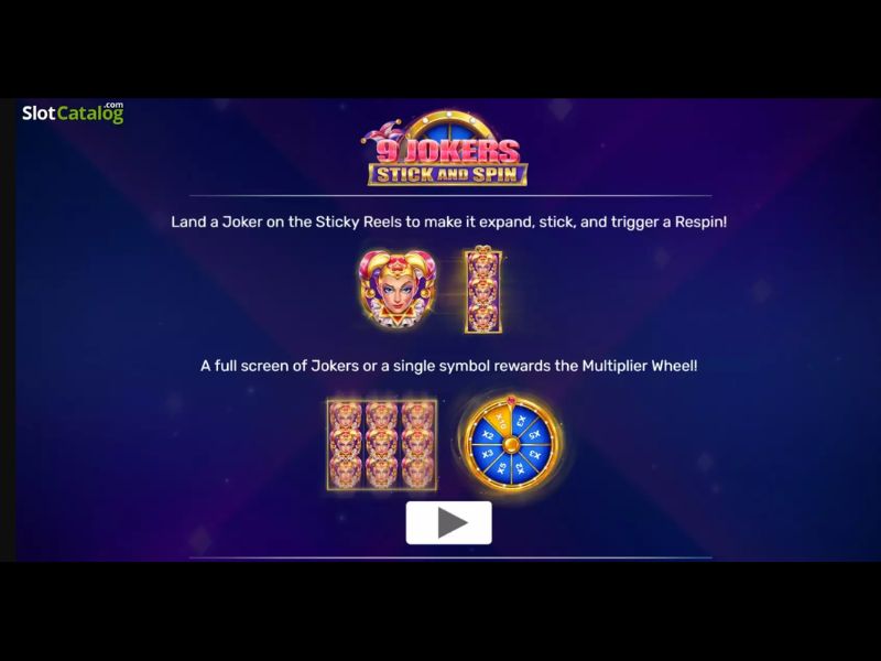 Скачать 9 Jokers Stick and Spin