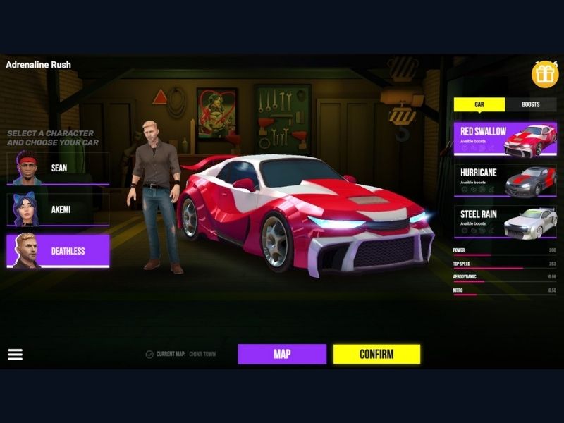 Играть бесплатно в Adrenaline Rush