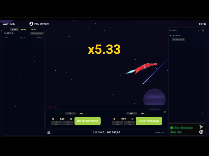 Играть в Avia Rush