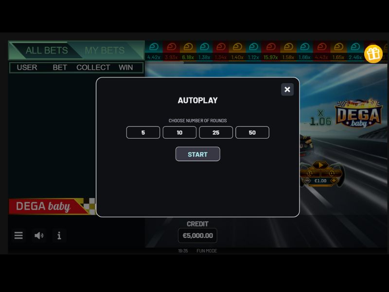 Speel Dega Baby gratis