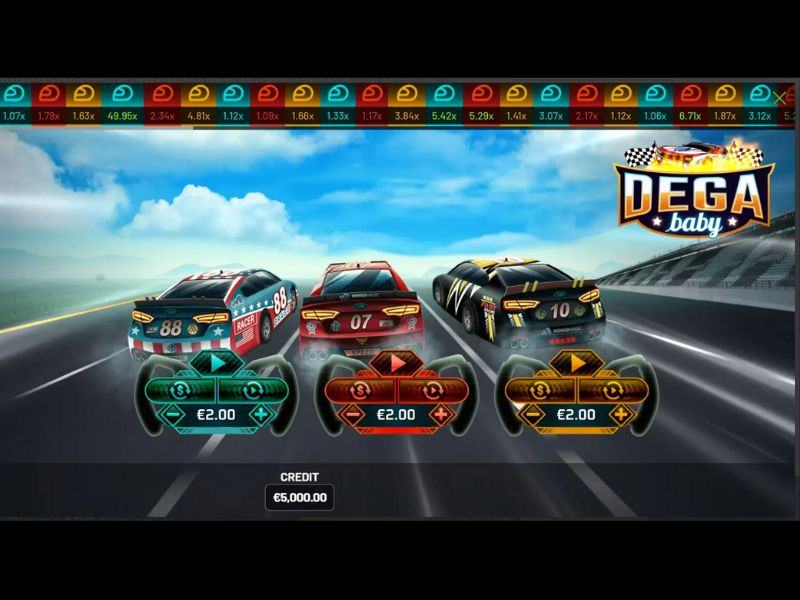 Speel het Dega Baby crash spel voor geld