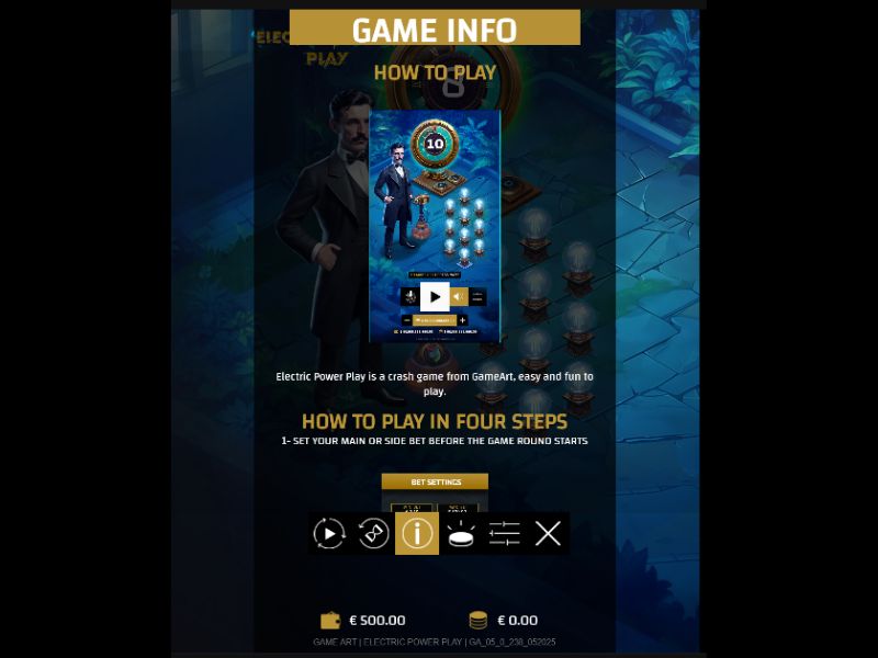 Играть на деньги в краш игру Electric Power Play