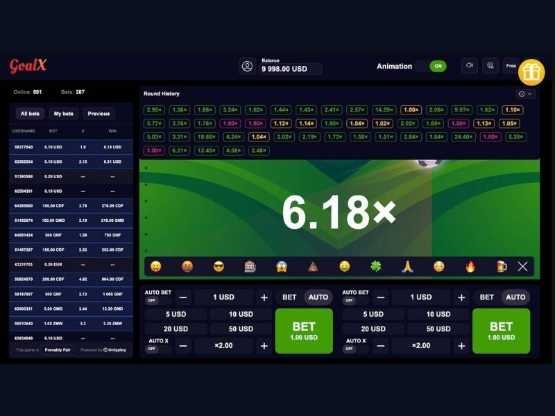 Где играть в GoalX