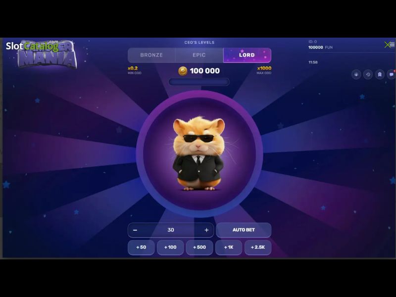 Играть в Hamster Mania