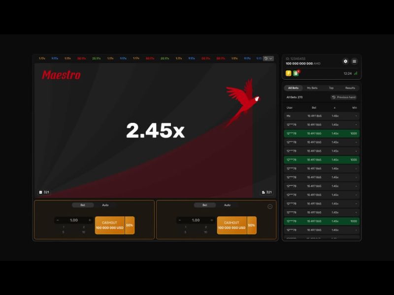 Играть бесплатно в Maestro