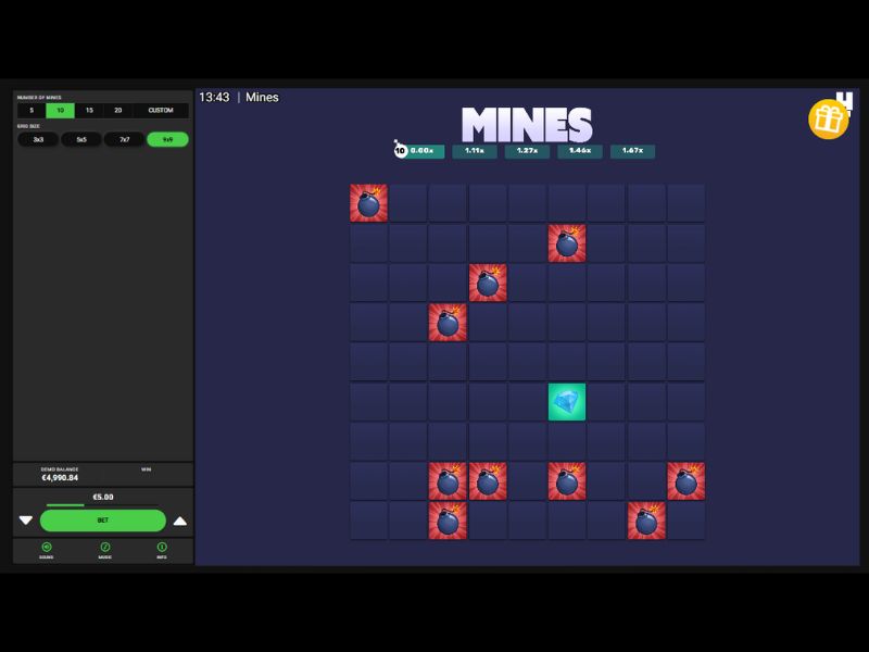 Dónde jugar a Minas Dare2win