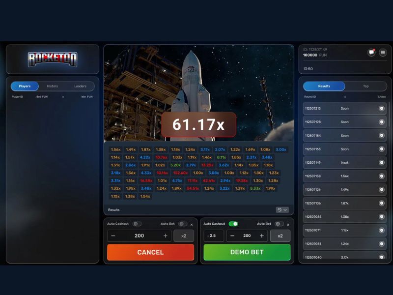 Играть бесплатно в Rocketon