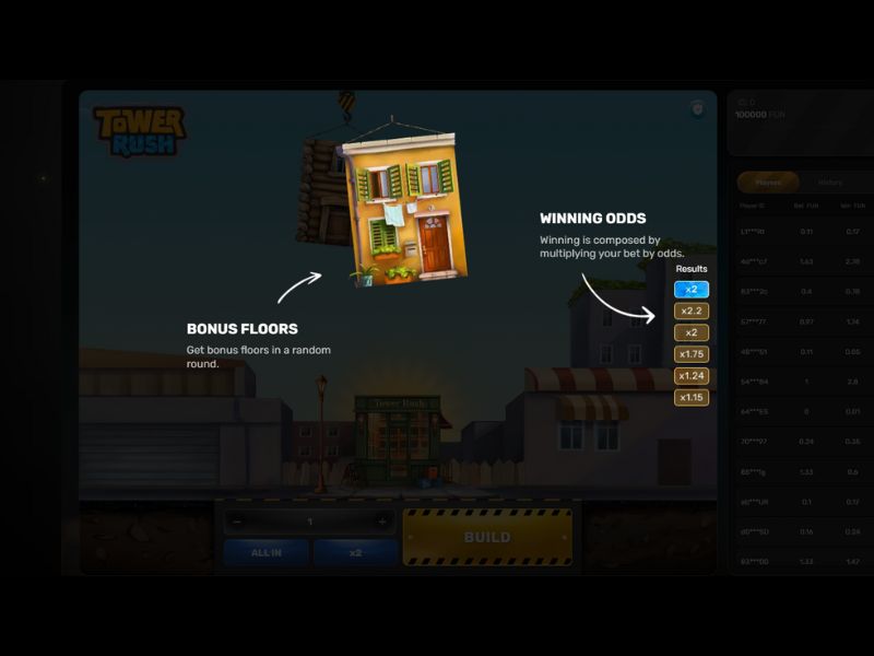 Juega a Tower Rush gratis y por dinero