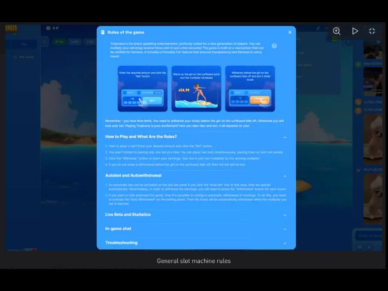 Скачать игру Tropicana