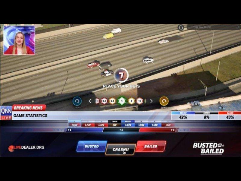 Juega por dinero en el juego de choque Busted or Bailed