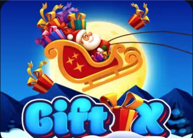 Play money in the crash game GiftX at online casino